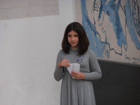 Nice welcome right at the entrance