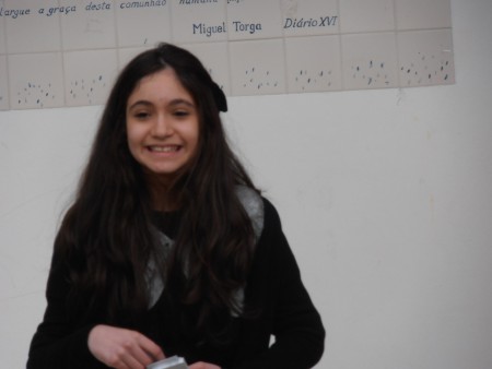 Nice welcome at the entrance