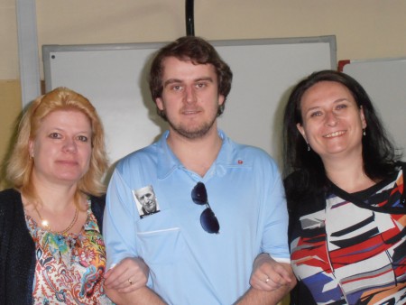 Hana, Jacub and Hana from Czech Republic
